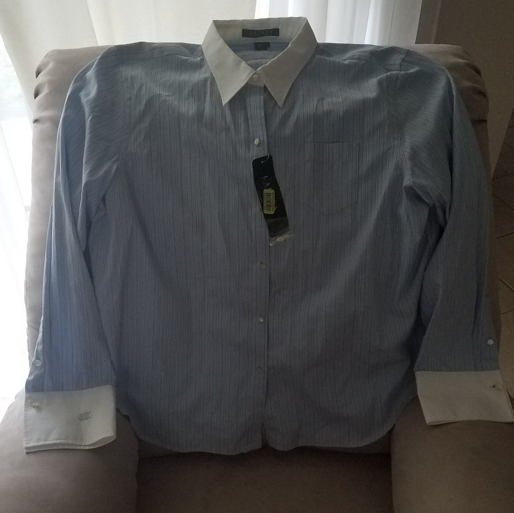 ***Ralph Lauren*** XL striped button down